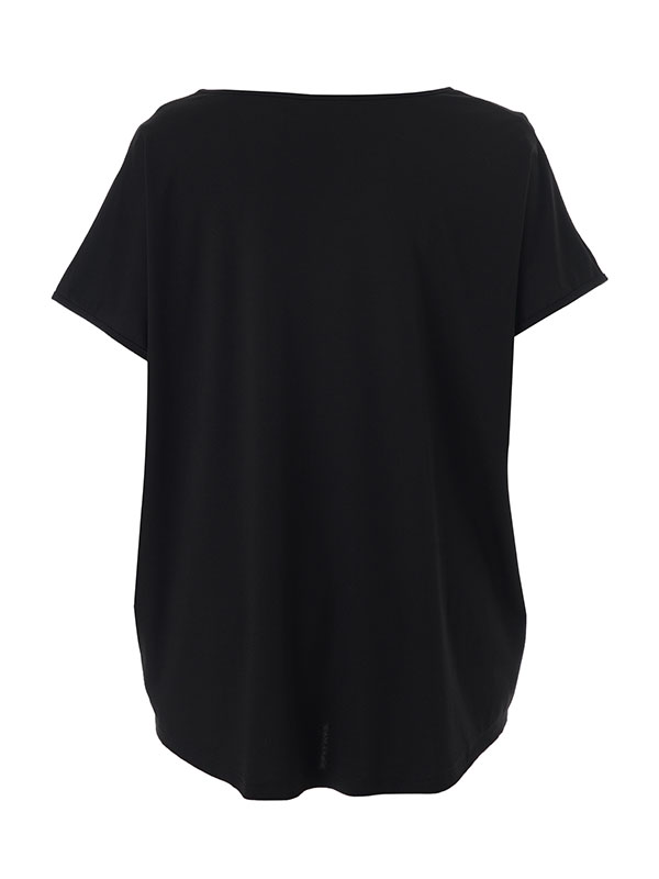 EDITA - Plus Size Bluse fra Gozzip Black