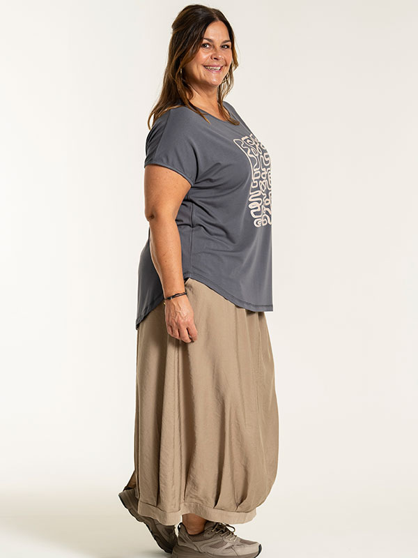 GITTE - Plus Size T-shirt fra Gozzip