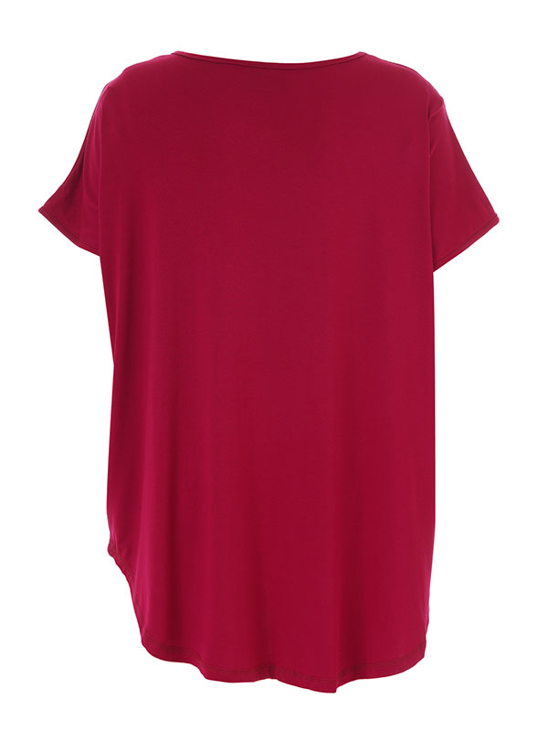 GITTE - Plus Size T-shirt fra Gozzip
