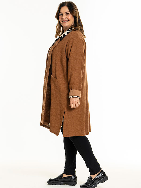 FRANCE - Plus Size Cardigan fra Gozzip