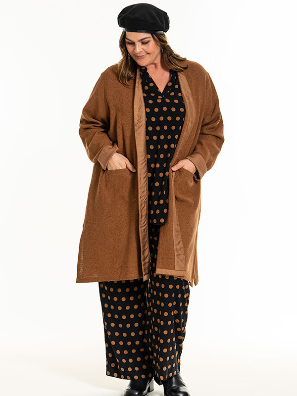 FRANCE - Plus Size Cardigan fra Gozzip