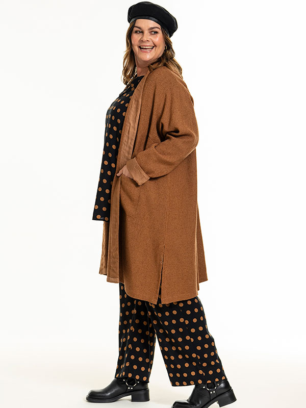 FRANCE - Plus Size Cardigan fra Gozzip