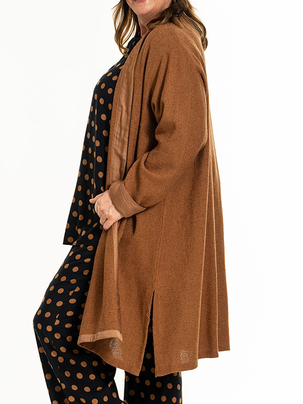 FRANCE - Plus Size Cardigan fra Gozzip