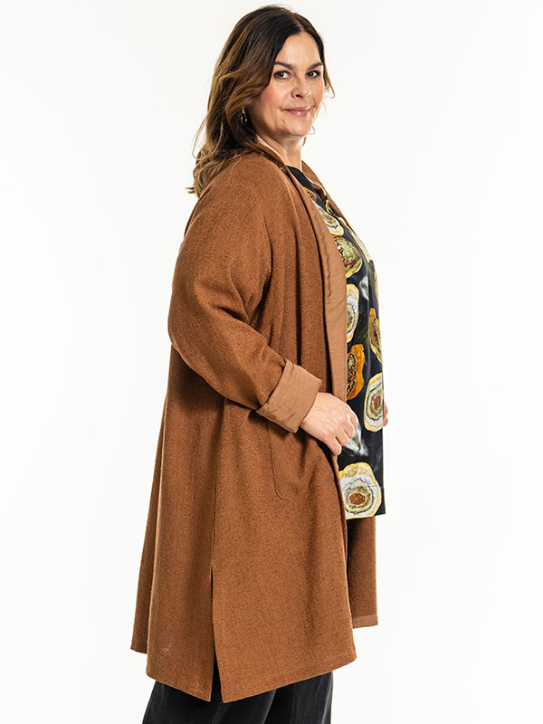 FRANCE - Plus Size Cardigan fra Gozzip
