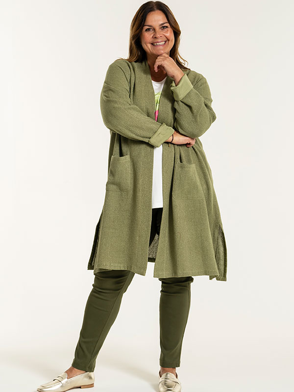FRANCE - Plus Size Cardigan fra Gozzip