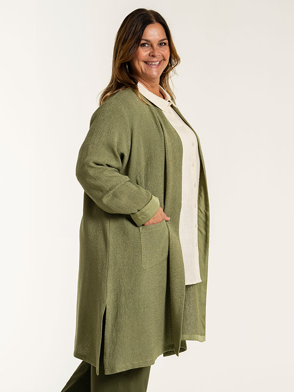 FRANCE - Plus Size Cardigan fra Gozzip