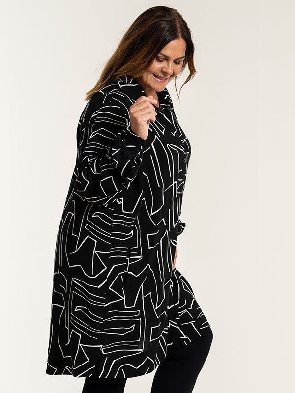 ARNA - Plus Size Tunika fra Gozzip