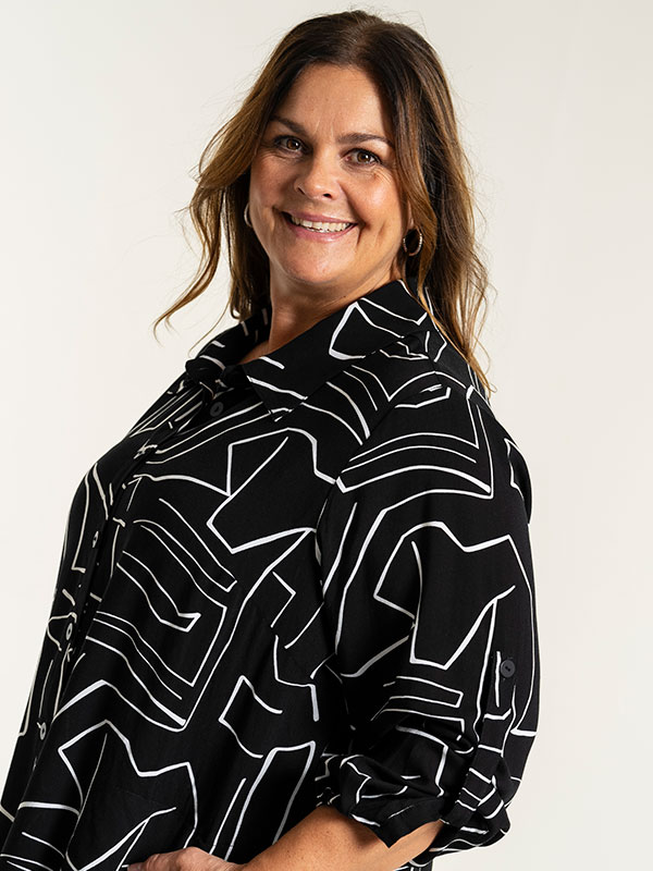 ARNA - Plus Size Tunika fra Gozzip