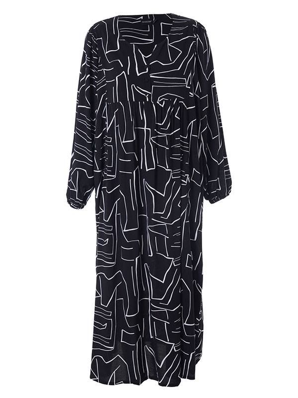 BETINE - Plus Size Kjole fra Gozzip