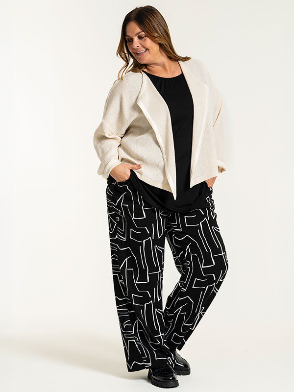 MARGRETHE - Plus Size Bukser fra Gozzip