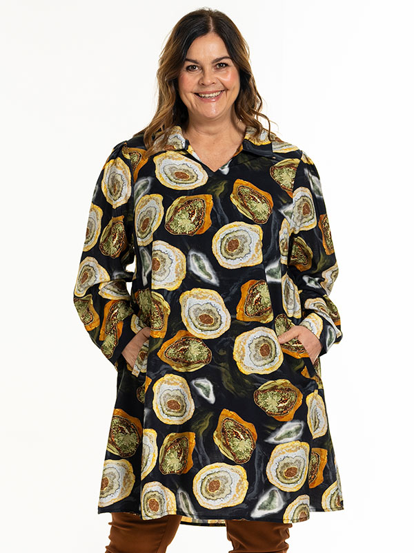 GYDA - Plus Size Tunika fra Gozzip