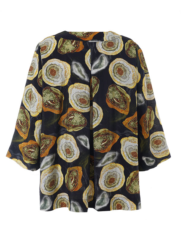 SVANHILDR - Plus Size Bluse fra Gozzip