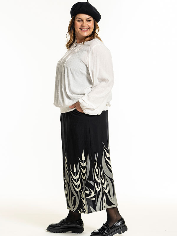 GABRIELLA - Plus Size Bluse fra Gozzip