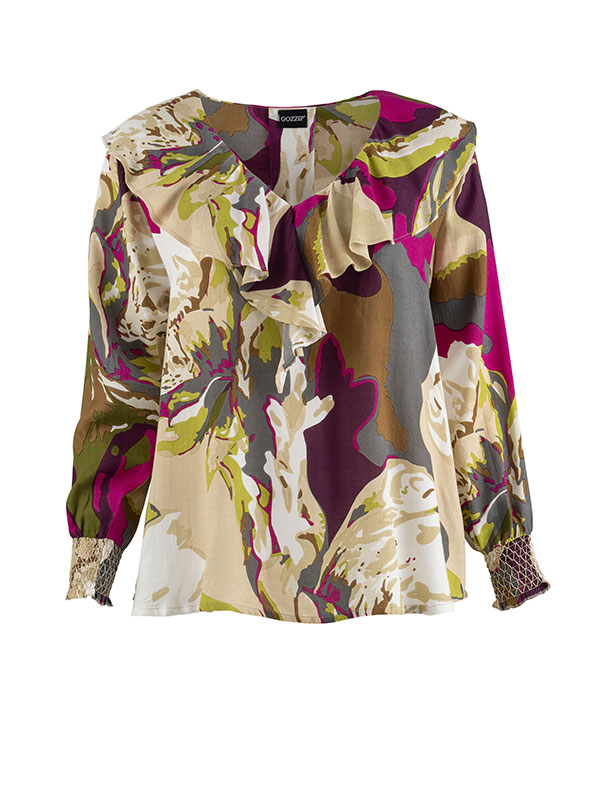 GYTHA - Plus Size Bluse fra Gozzip