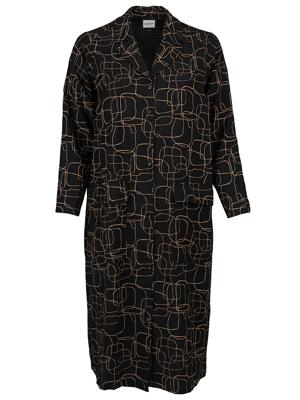 GUNDE - Plus Size Kjole fra Gozzip