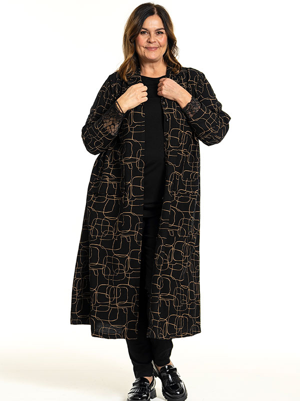 GUNDE - Plus Size Kjole fra Gozzip