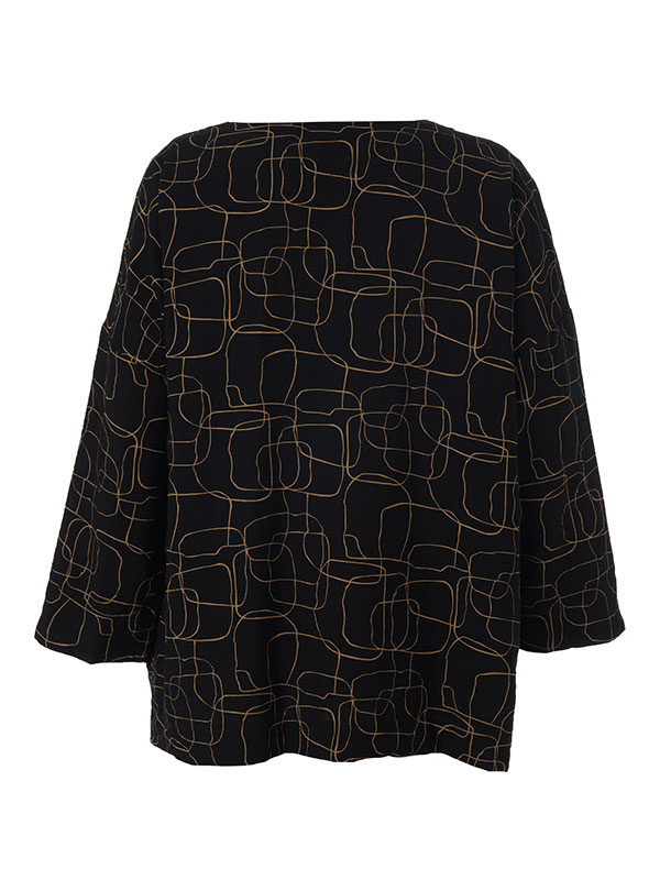 ANNBRIT - Plus Size Skjorte fra Gozzip