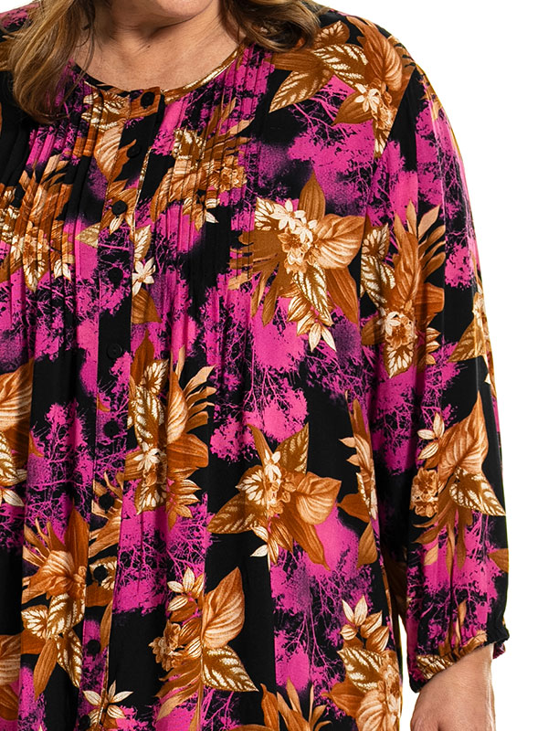 JOHANNE - Plus Size Tunika fra Gozzip