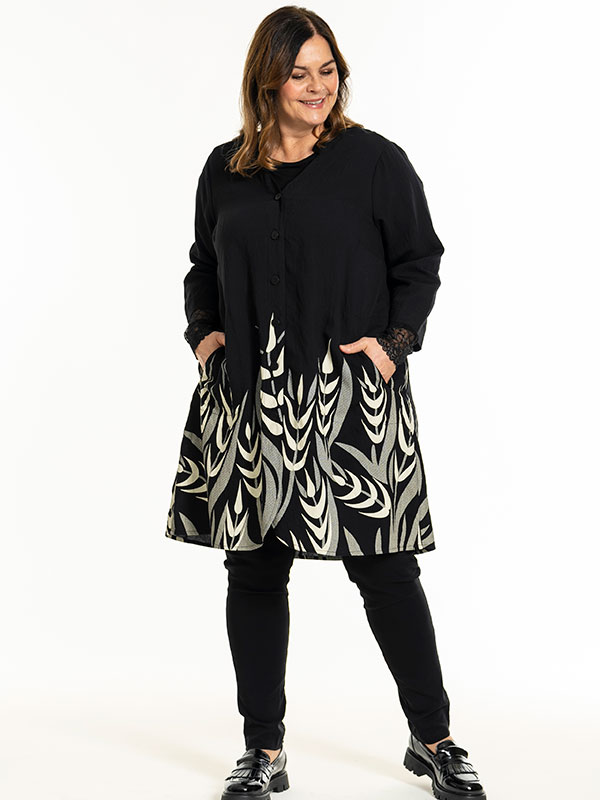 MONNA - Plus Size Tunika fra Gozzip