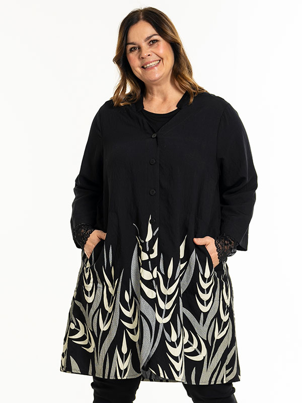 MONNA - Plus Size Tunika fra Gozzip