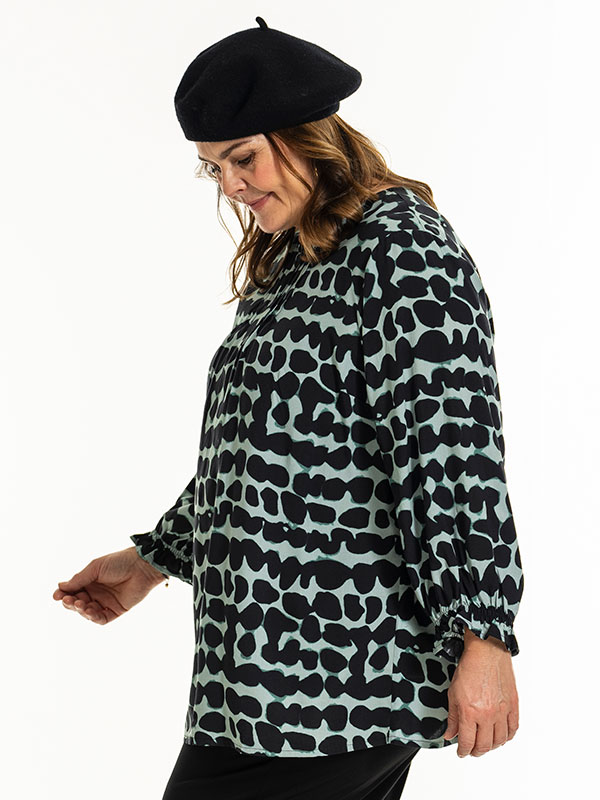 GITHE - Plus Size Bluse fra Gozzip