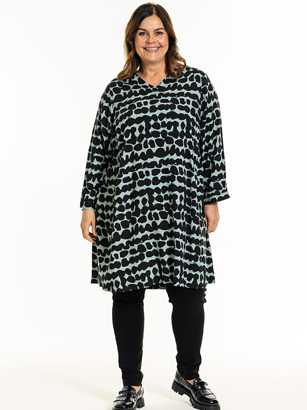 FREIA - Plus Size Tunika fra Gozzip