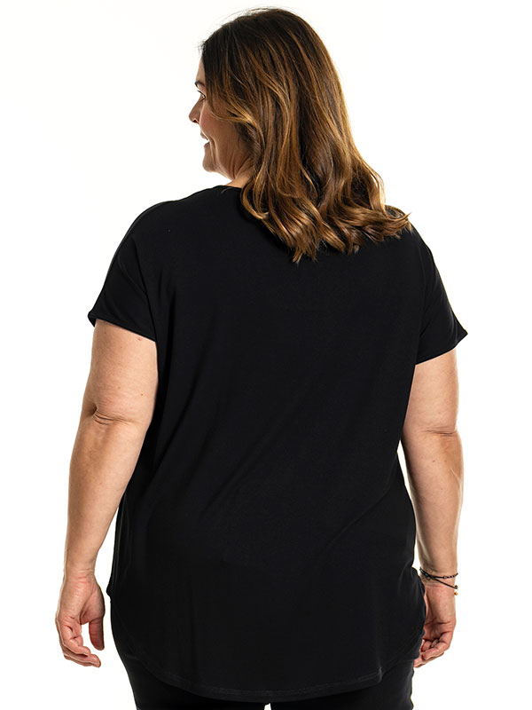 GITTE - Plus Size T-shirt fra Gozzip