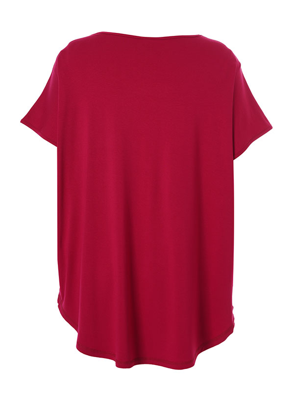 GITTE - Plus Size T-shirt fra Gozzip