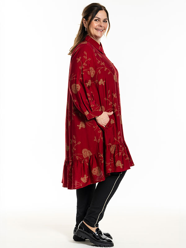 EDITH - Plus Size Tunika fra Gozzip