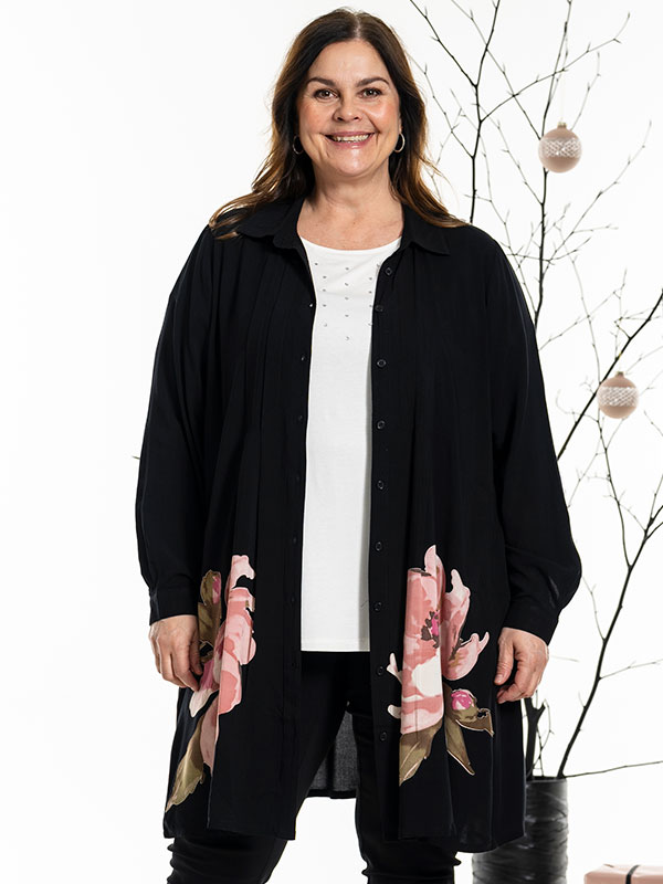 HEIKE - Plus Size Tunika fra Gozzip