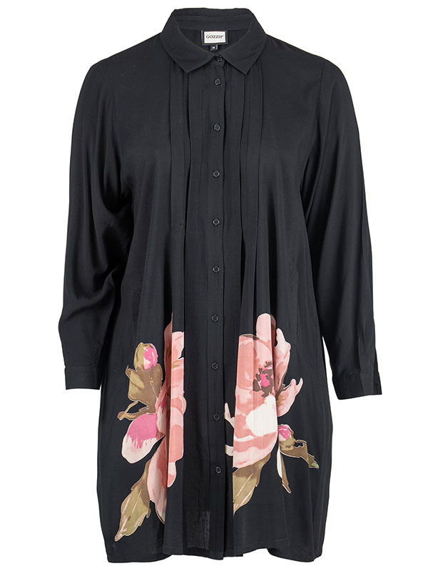 HEIKE - Plus Size Tunika fra Gozzip