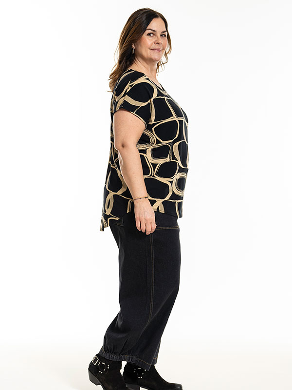 GITTE - Plus Size T-shirt fra Gozzip