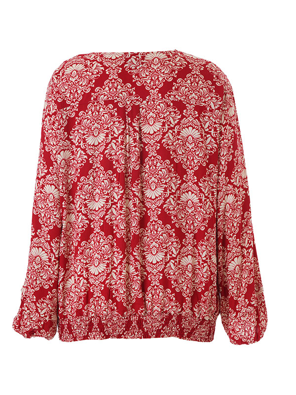 GABRIELLA - Plus Size Bluse fra Gozzip