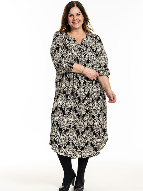 ALICE - Plus Size Kjole fra Gozzip