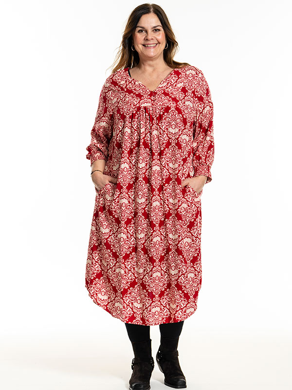 ALICE - Plus Size Kjole fra Gozzip