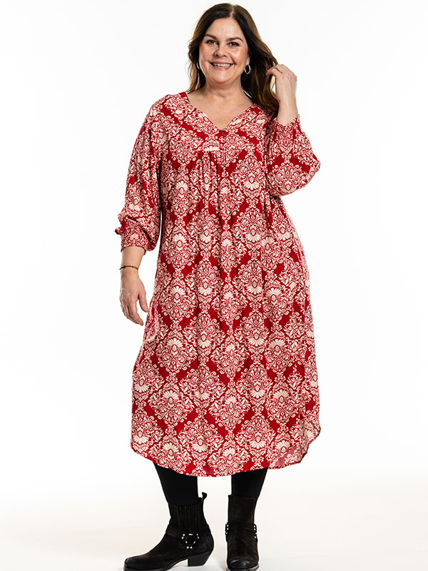 ALICE - Plus Size Kjole fra Gozzip