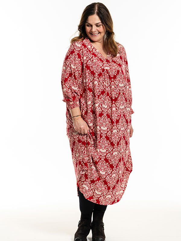 ALICE - Plus Size Kjole fra Gozzip