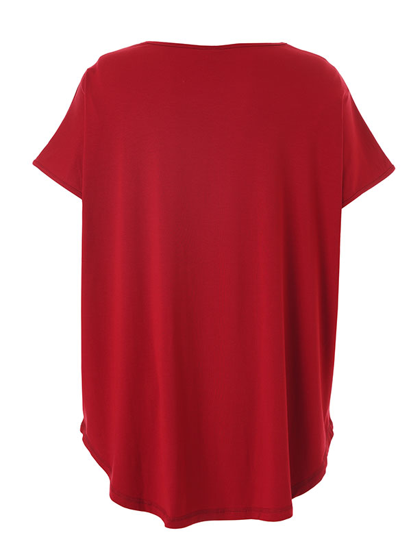 GITTE - Plus Size T-shirt fra Gozzip