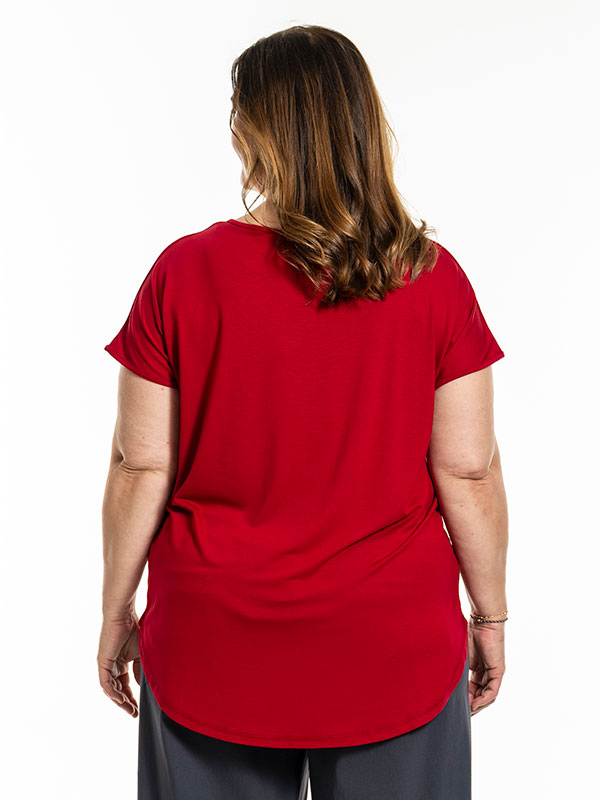 GITTE - Plus Size T-shirt fra Gozzip