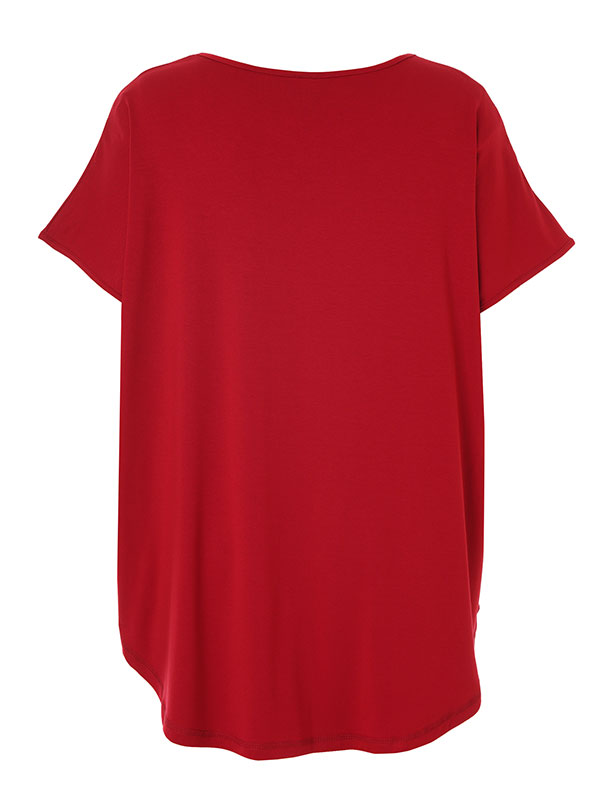 GITTE - Plus Size T-shirt fra Gozzip