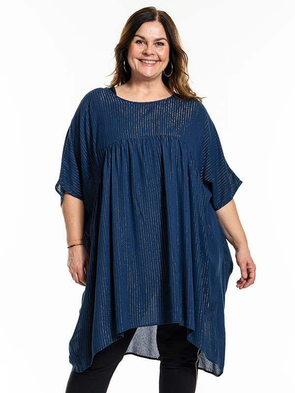 SOFIE - Plus Size Kjole fra Gozzip