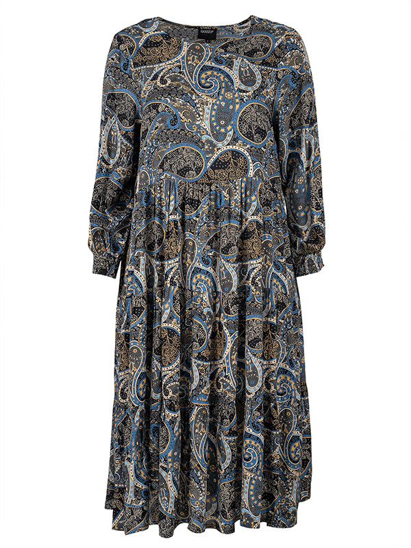 SUSSIE - Plus Size Kjole fra Gozzip