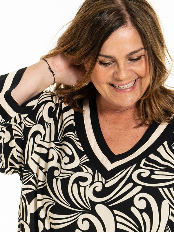 IDA - Plus Size Kjole fra Gozzip