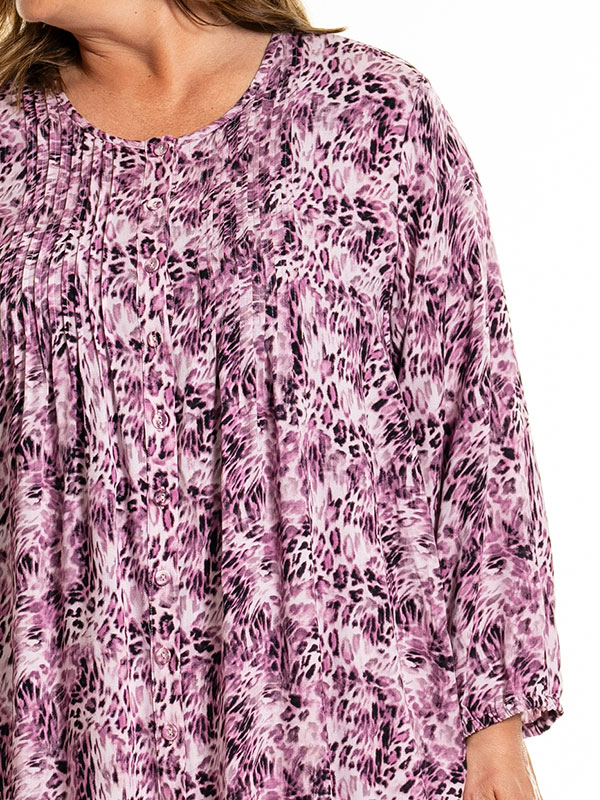 JOHANNE - Plus Size Tunika fra Gozzip