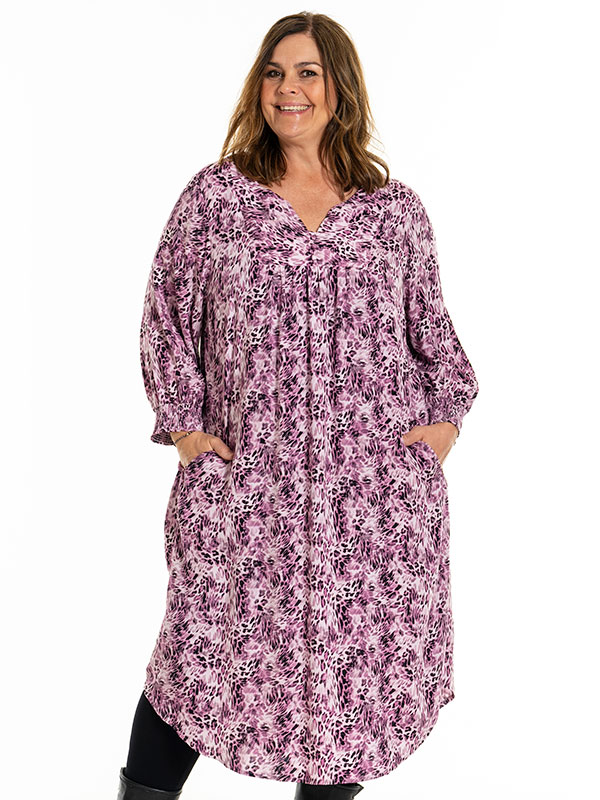 ALICE - Plus Size Kjole fra Gozzip