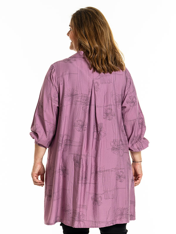 IDALENE - Plus Size Tunika fra Gozzip