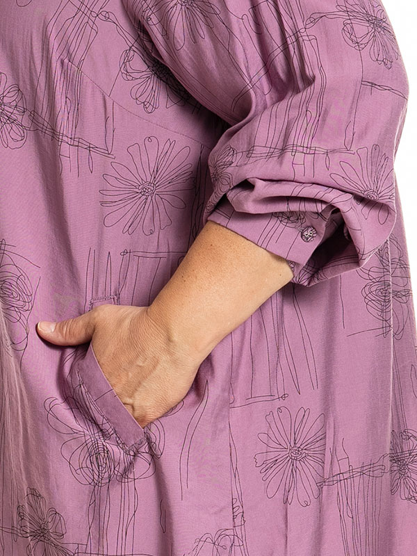 IDALENE - Plus Size Tunika fra Gozzip