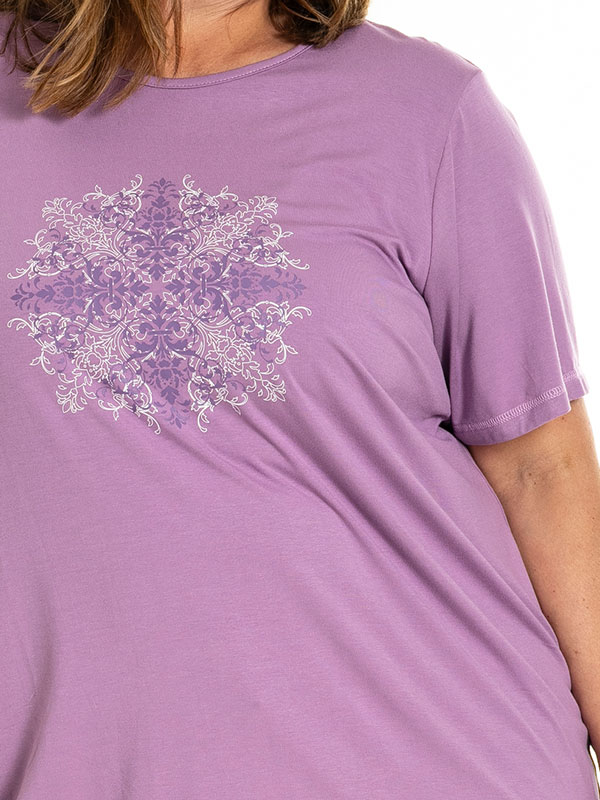 BIRKA - Plus Size T-shirt fra Gozzip