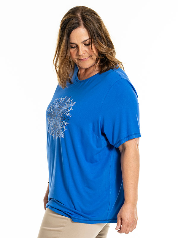 BIRKA - Plus Size T-shirt fra Gozzip