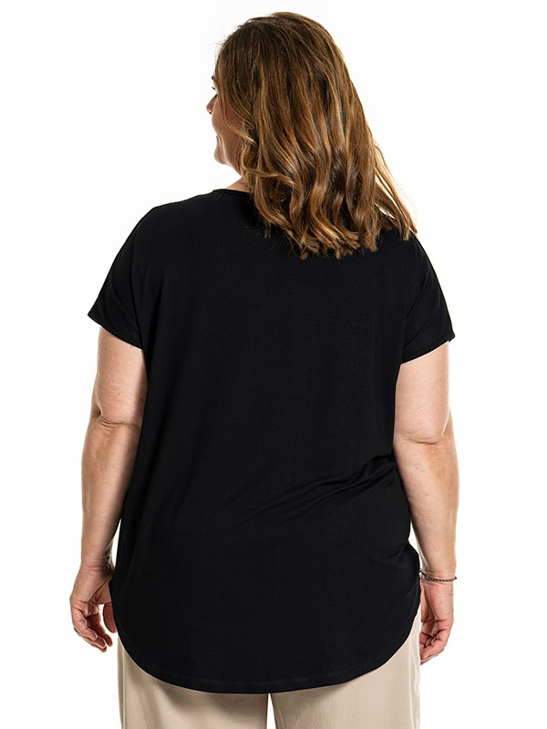 GITTE - Plus Size T-shirt fra Gozzip